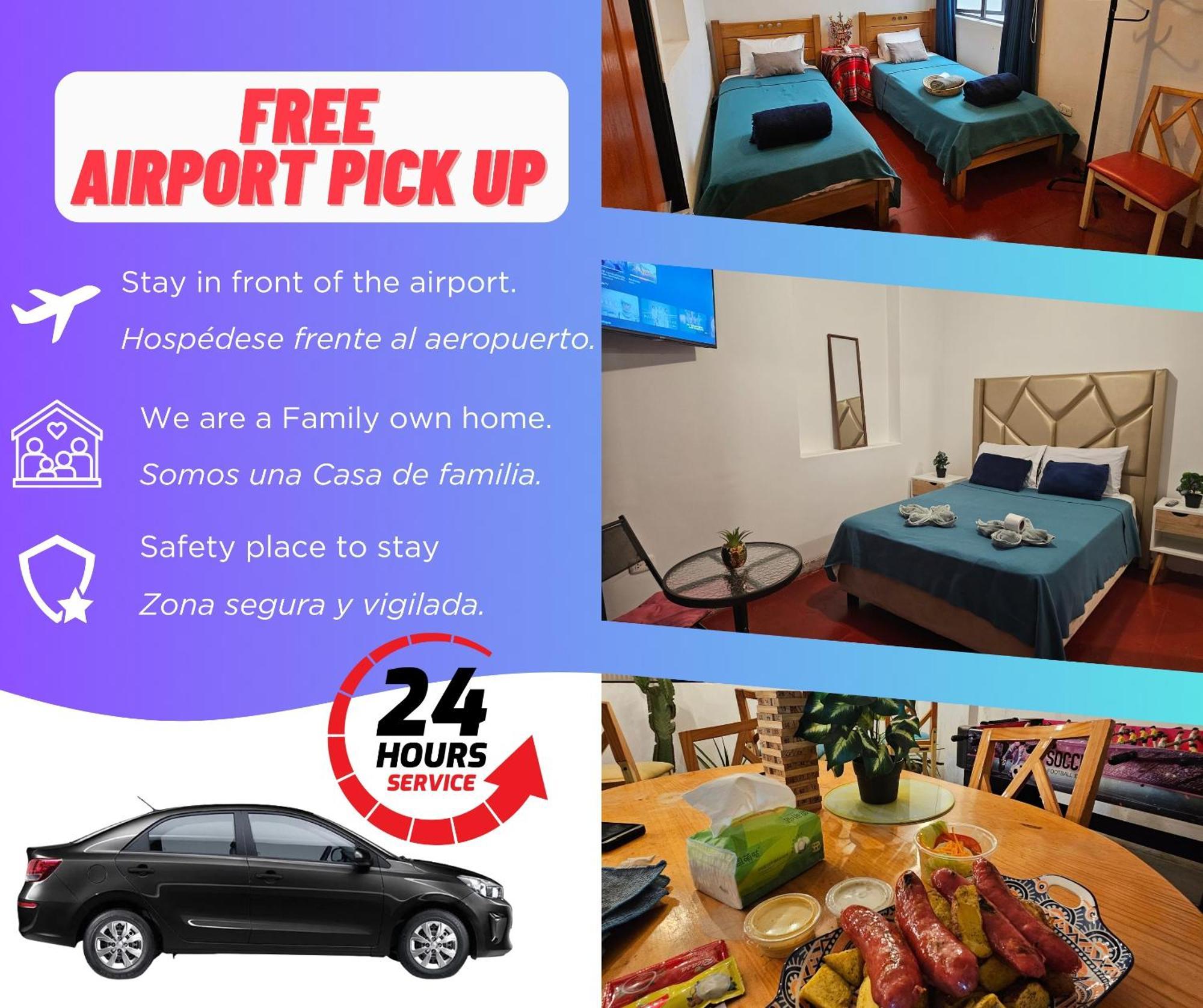 Lima Airport Hostel With Free Airport Pick Up Callao Esterno foto
