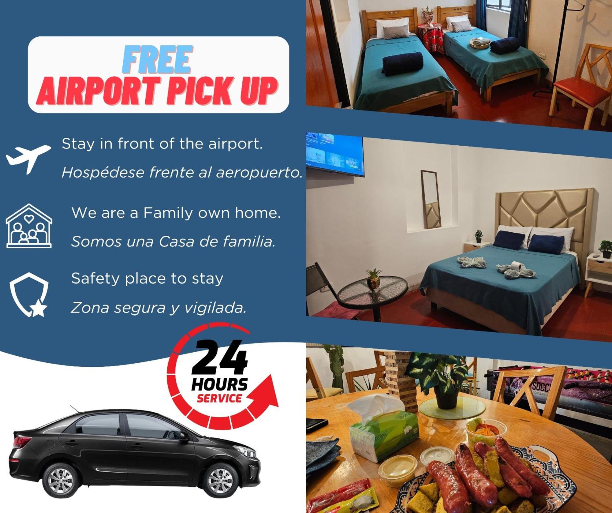 Lima Airport Hostel With Free Airport Pick Up Callao Esterno foto